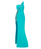 Philipp Plein turquoise dress